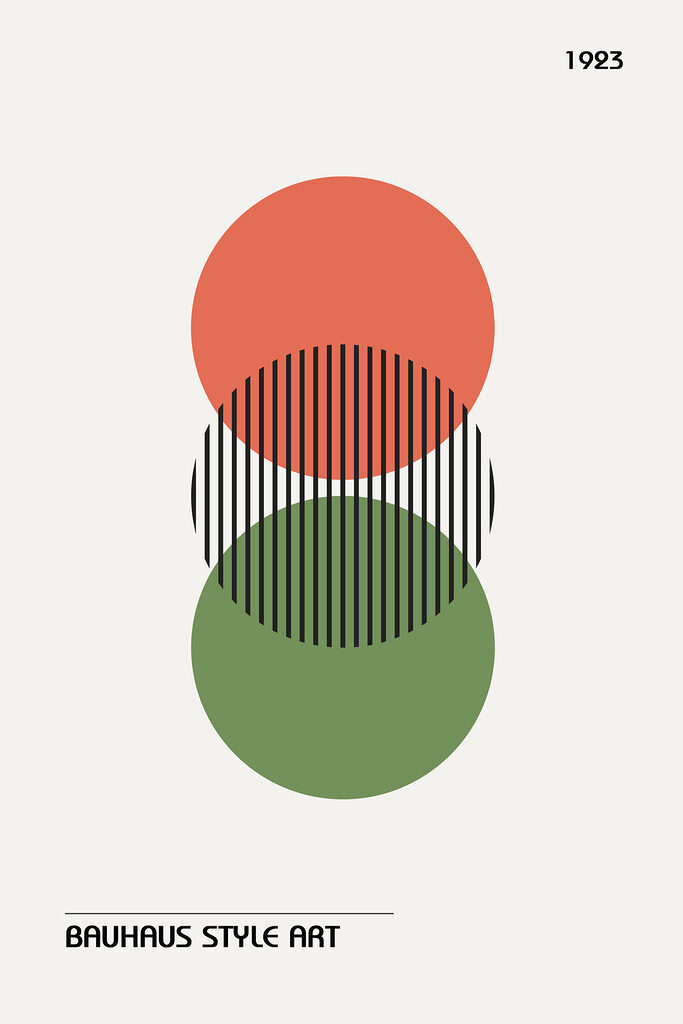 A group of circles with black lines A group of circles with black lines