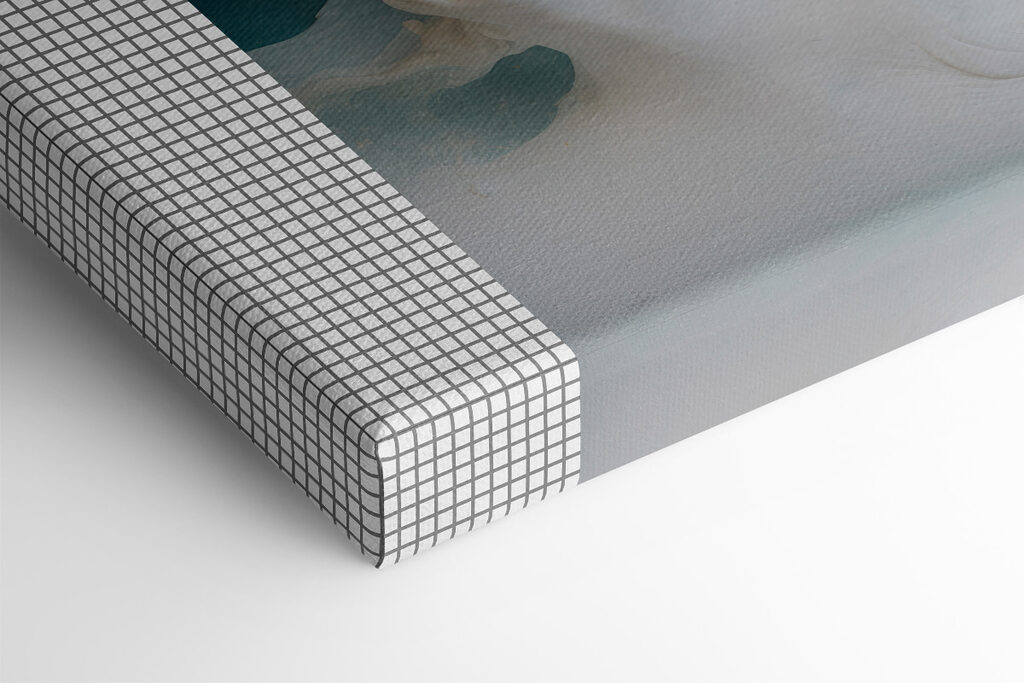 A close up of a painting A close up of a painting