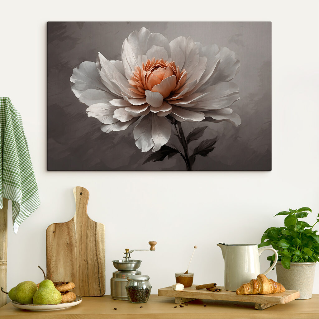 Delicate flower with soft petals