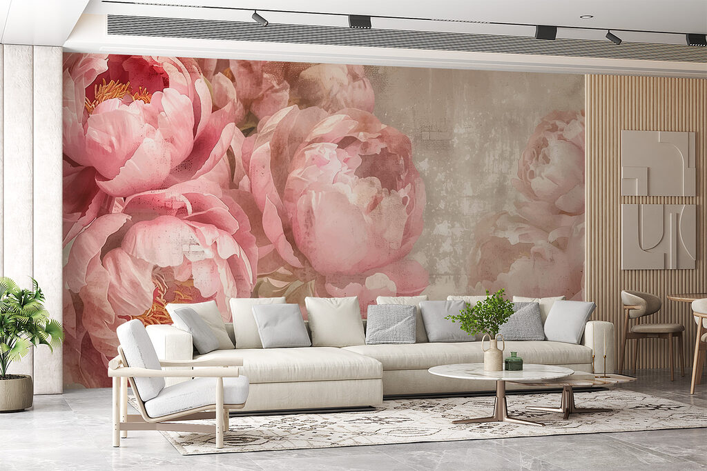 A group of pink flowers A group of pink flowers