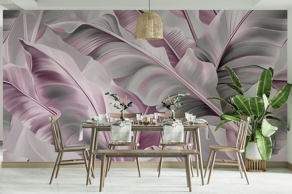 A close up of leaves