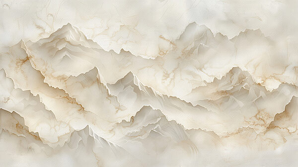 A white and brown marble