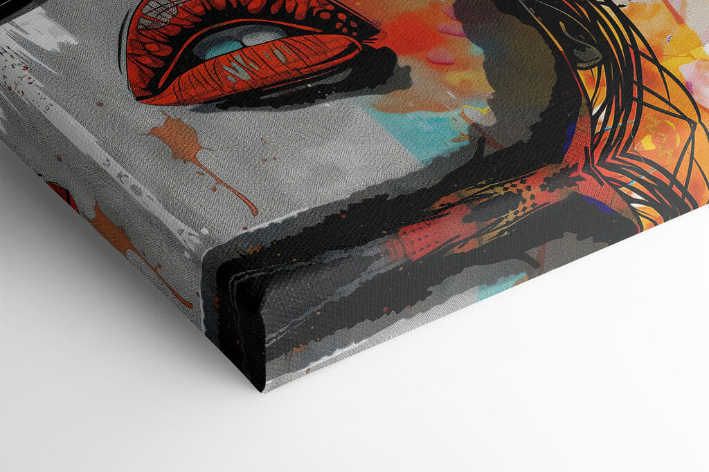 A woman wearing sunglasses and lips