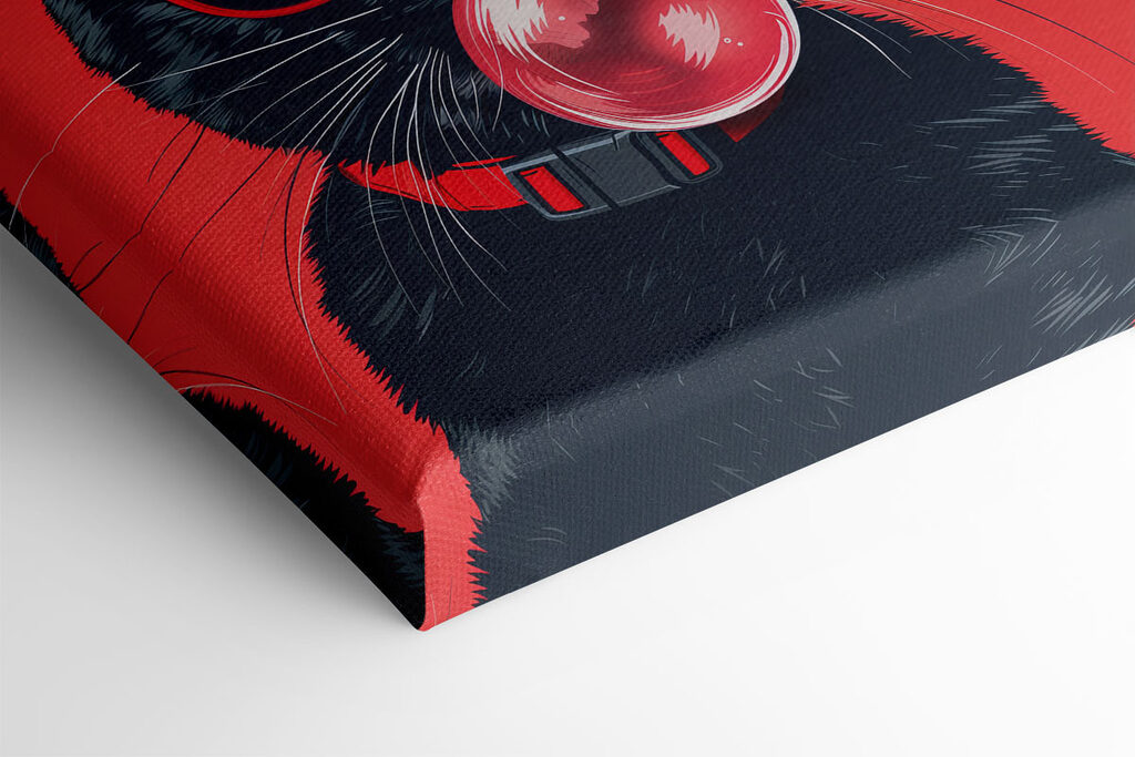 A cat wearing sunglasses and chewing gum A cat wearing sunglasses and chewing gum