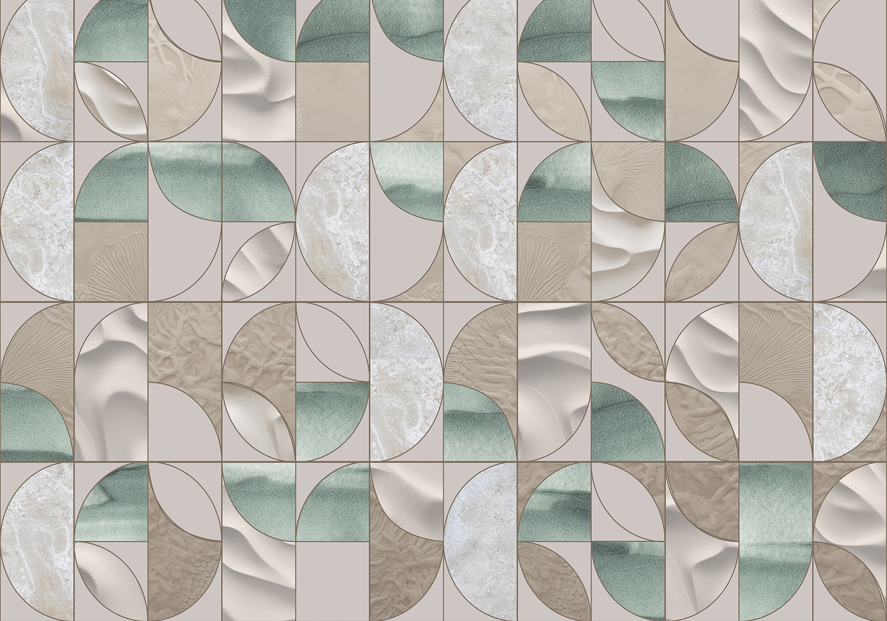 Pattern of circles and circles