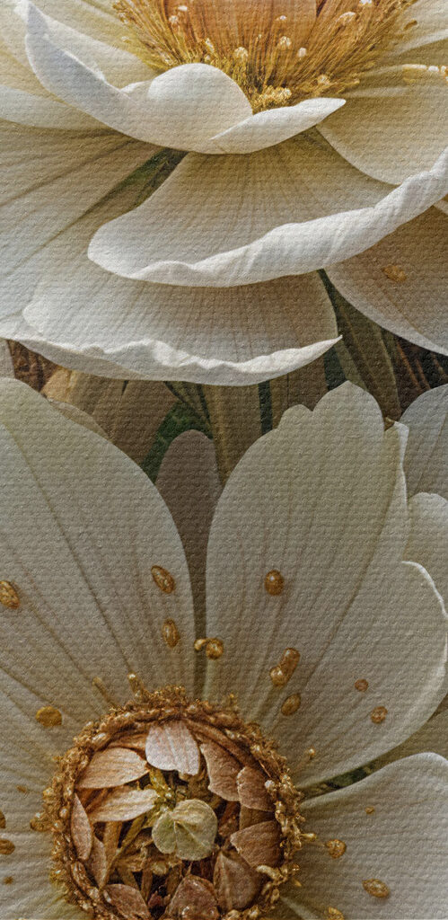 Group of white flowers