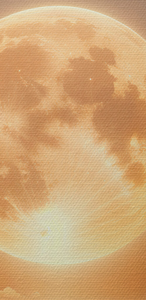 Moon and clouds in the sky Moon and clouds in the sky