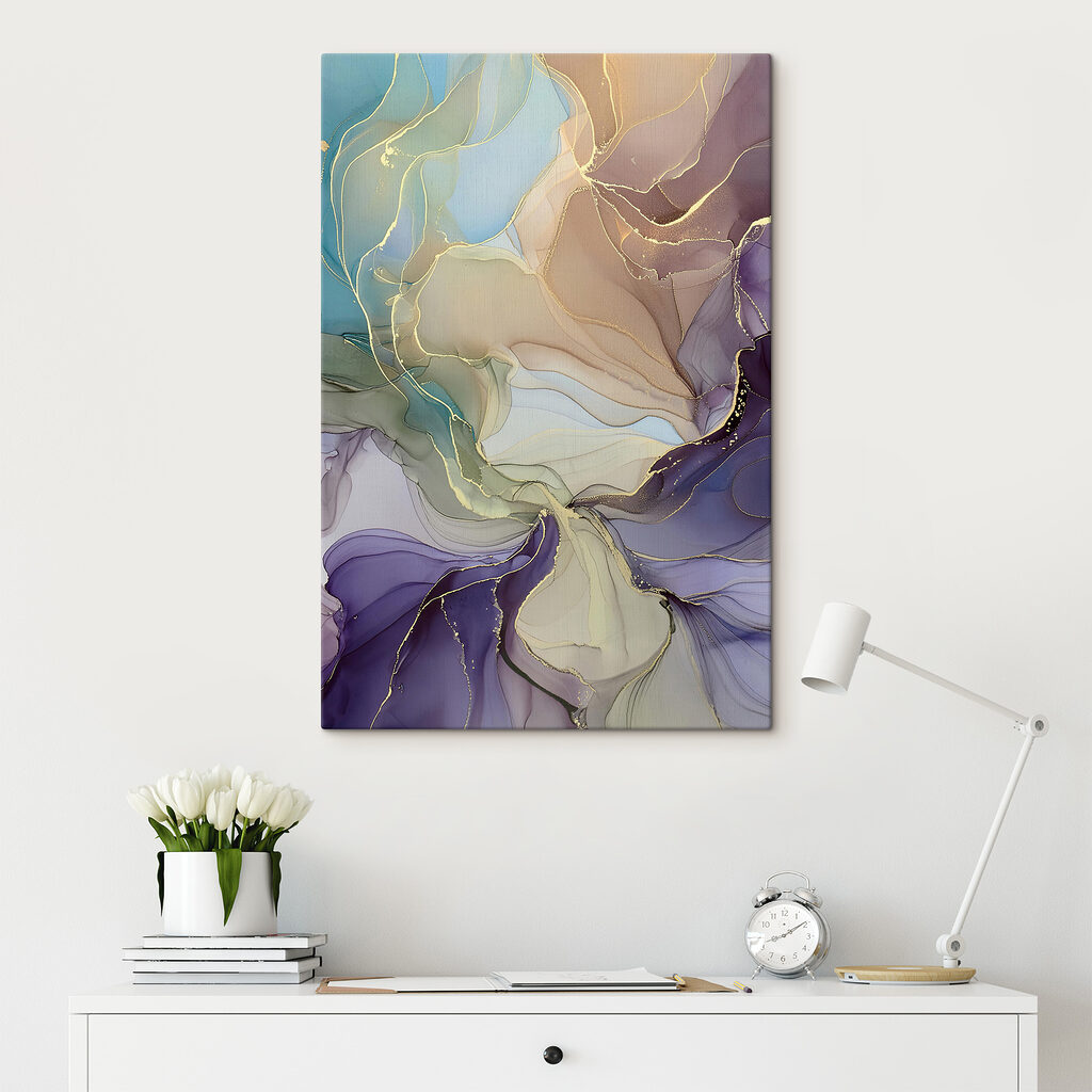Swirling colors in soft harmony Swirling colors in soft harmony