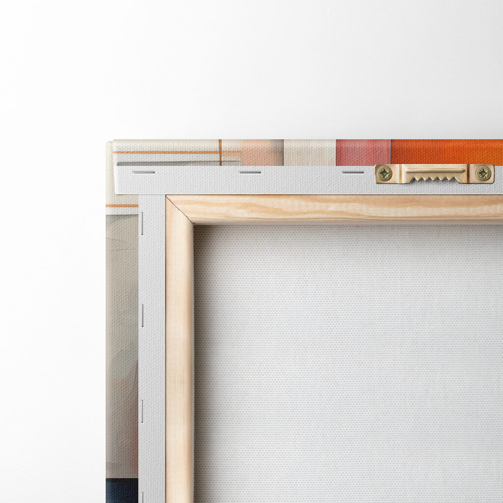 Painting of a colorful pattern Painting of a colorful pattern