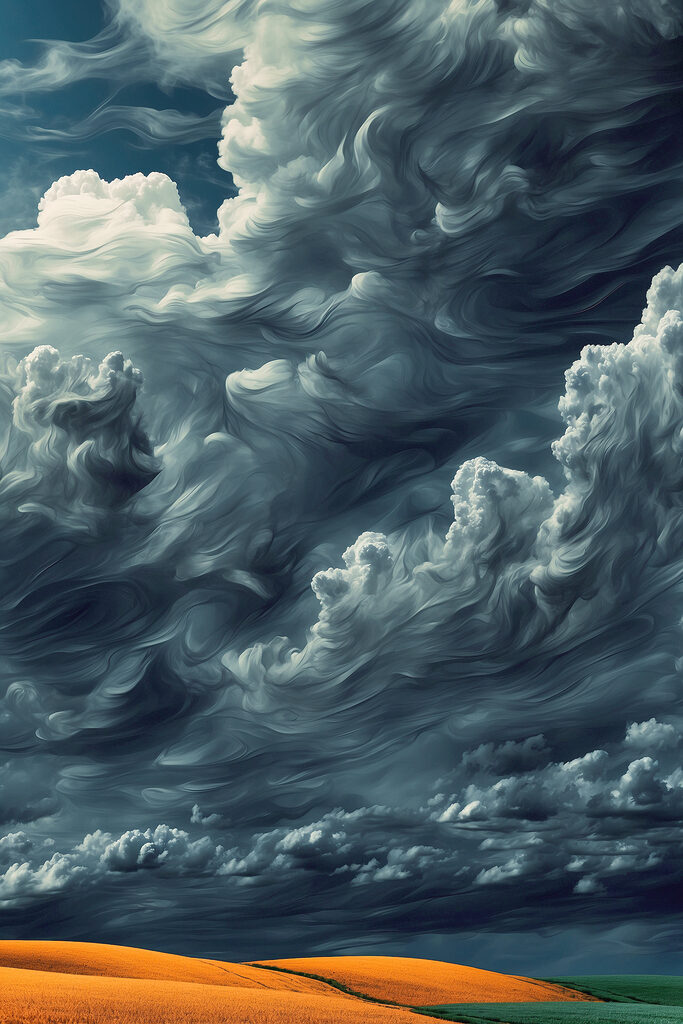 Cloudy sky with many clouds Cloudy sky with many clouds