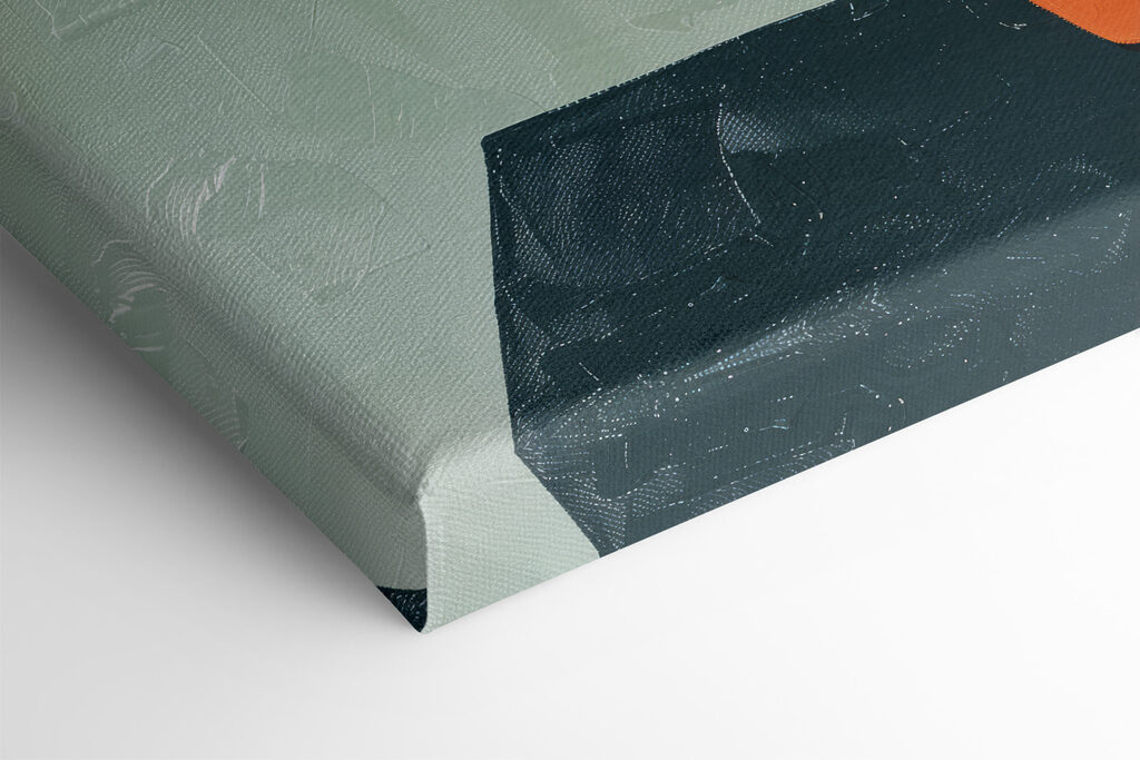 Painting of a cactus with flowers in a pot Painting of a cactus with flowers in a pot