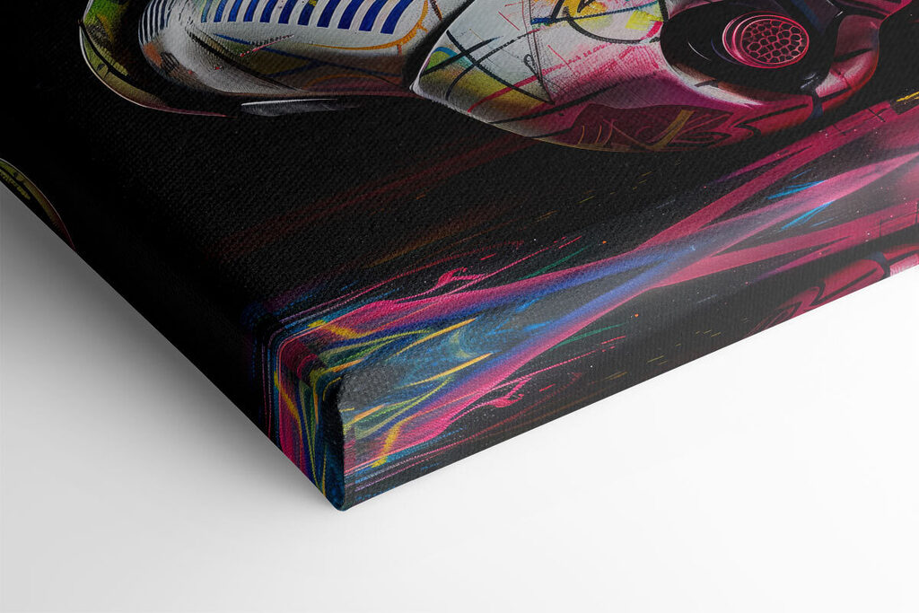 Colorful storm trooper helmet Colorful storm trooper helmet