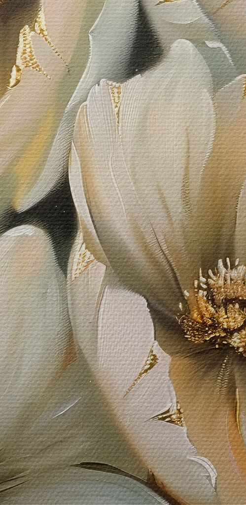 Elegant blossoms with soft hues