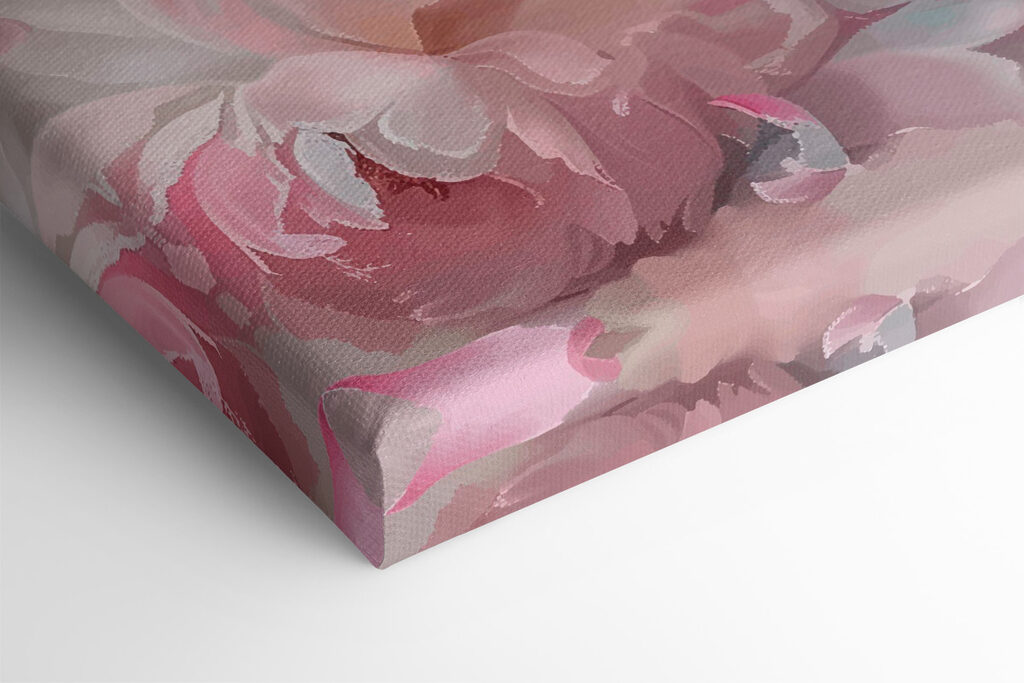 Delicate blooms in soft pastels