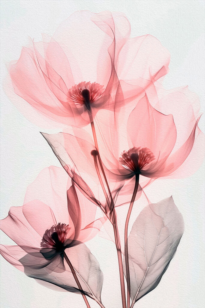 Delicate petals in soft hues Delicate petals in soft hues