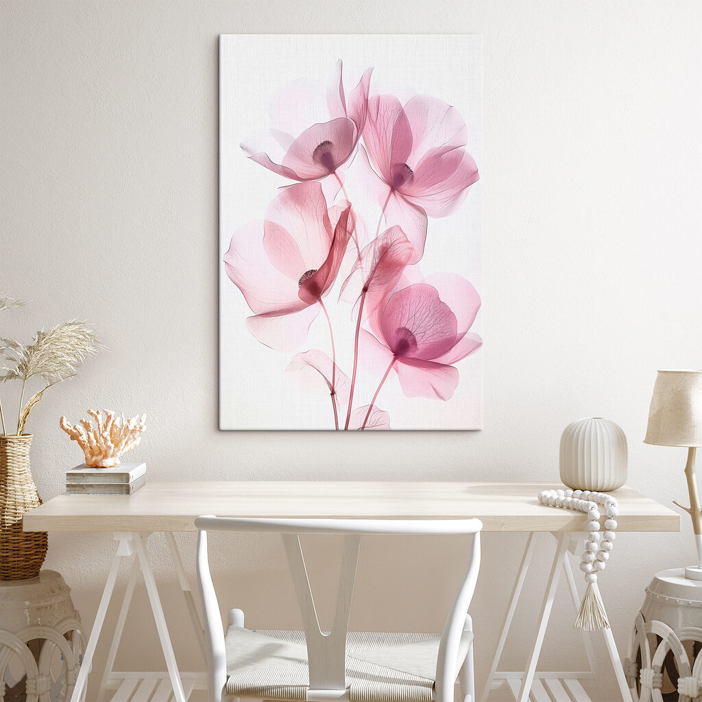 Group of pink flowers