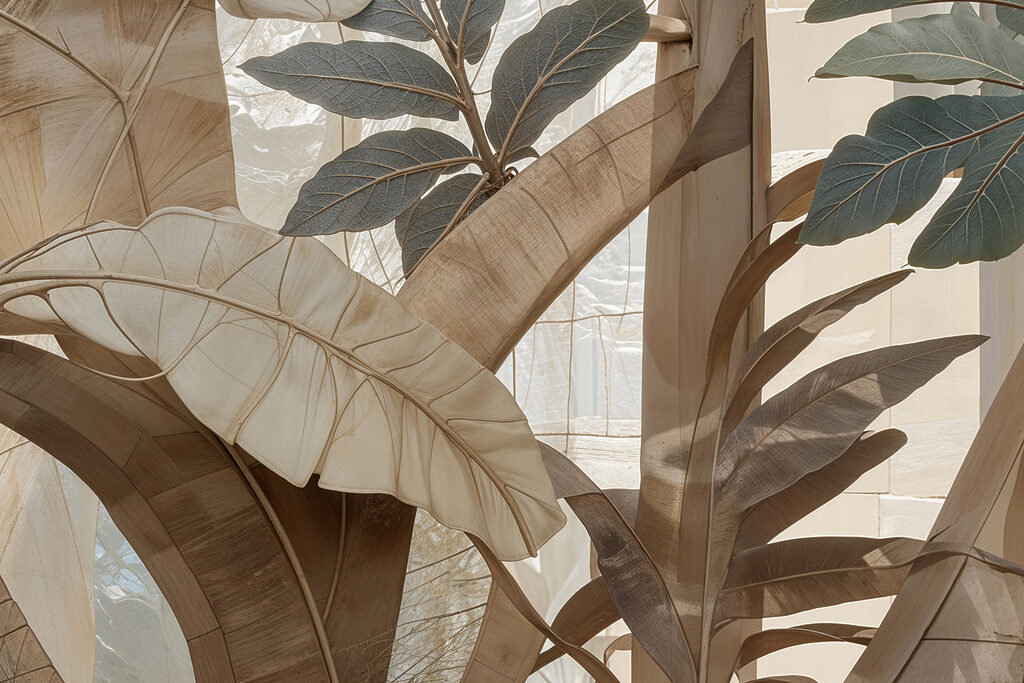 Nature-inspired design with soft colors