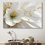 Obraz Biely kvet zblízka