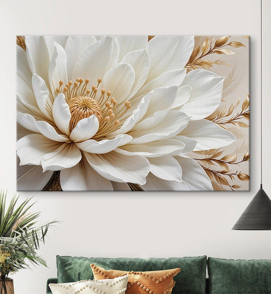 Close up of a white flower Close up of a white flower