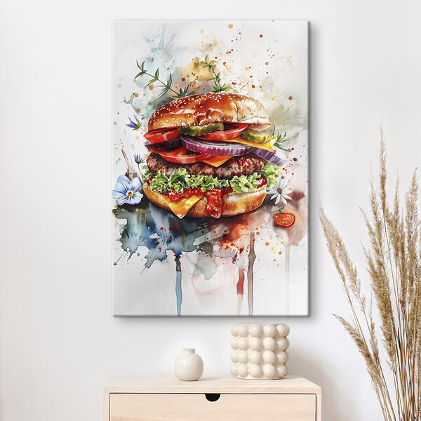 Akvarel hamburgeru Akvarel hamburgeru