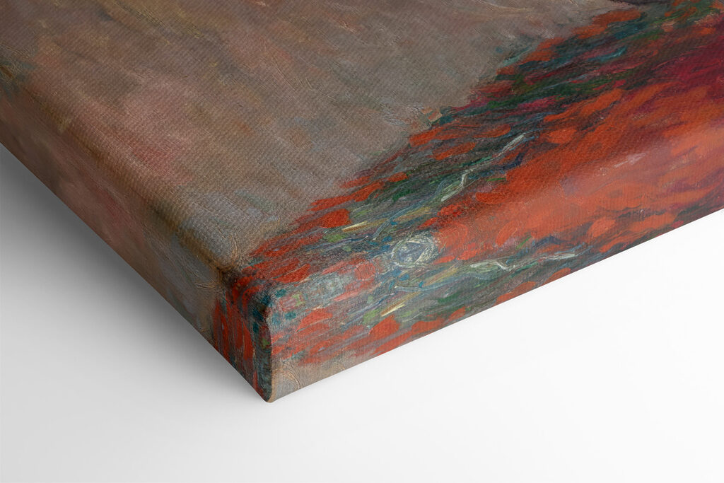 Painting of sunflowers in a vase