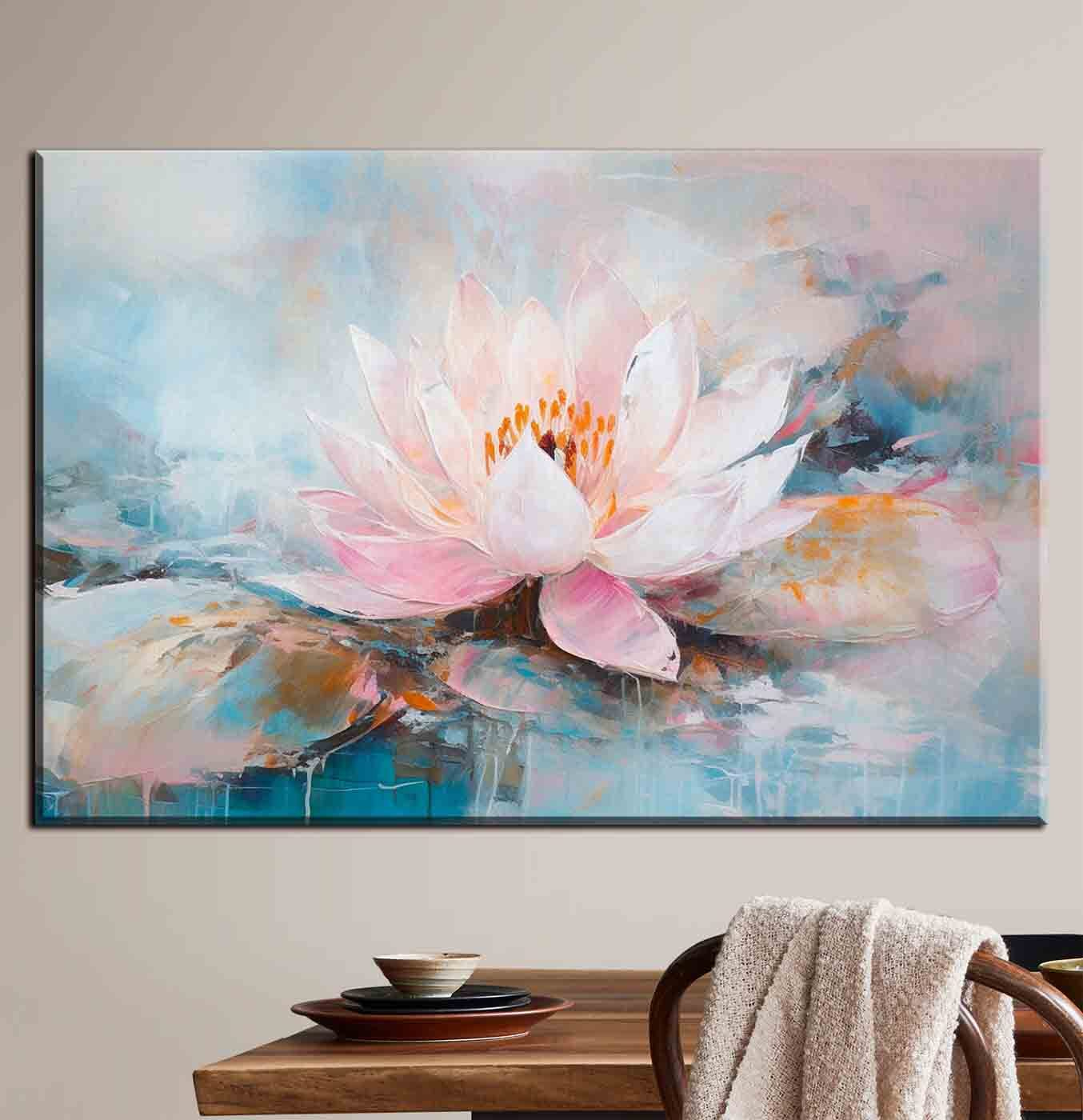 Painting of a flower Painting of a flower