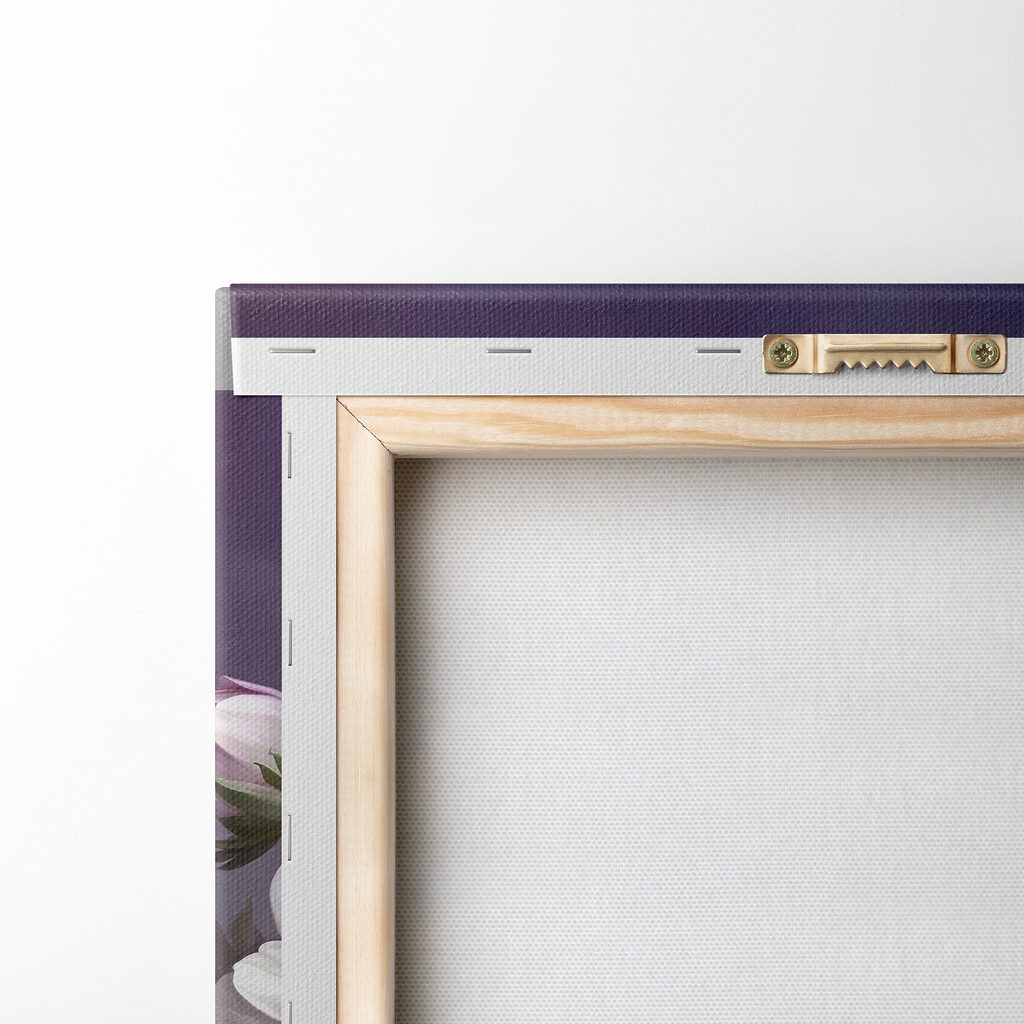 Painting of flowers on a table