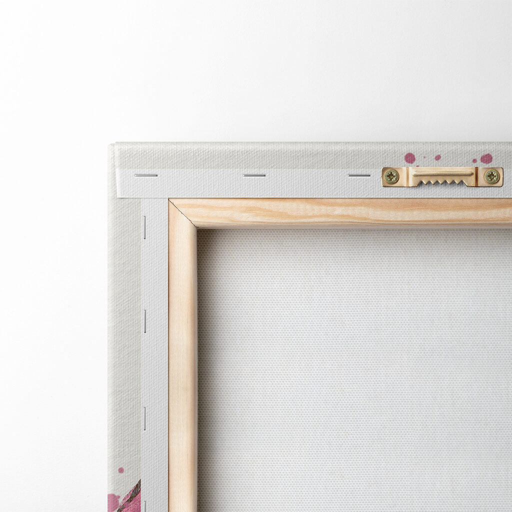 Painting of flowers and leaves Painting of flowers and leaves