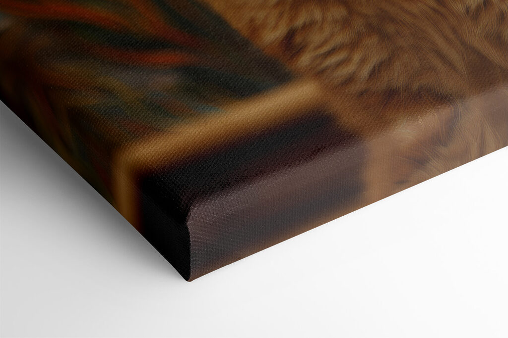 Cat with its mouth open