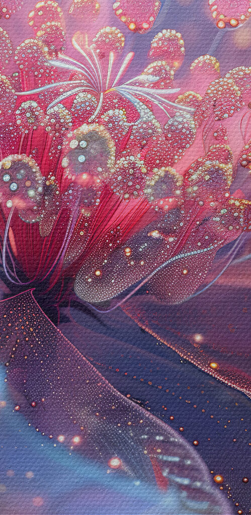 Radiant petals in gentle hues Radiant petals in gentle hues