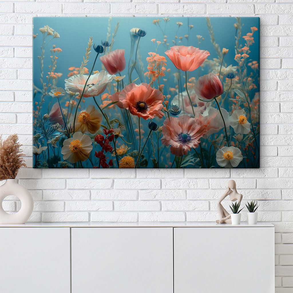 Group of flowers in a field Group of flowers in a field