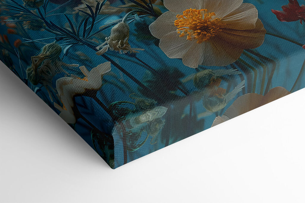 Group of flowers in a field Group of flowers in a field