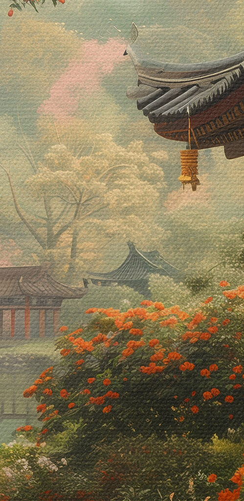 Gazebo in a garden Gazebo in a garden