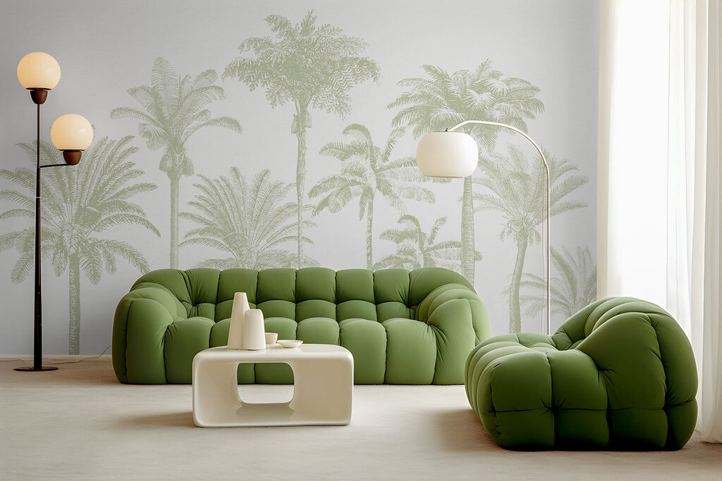 Group of palm trees Group of palm trees