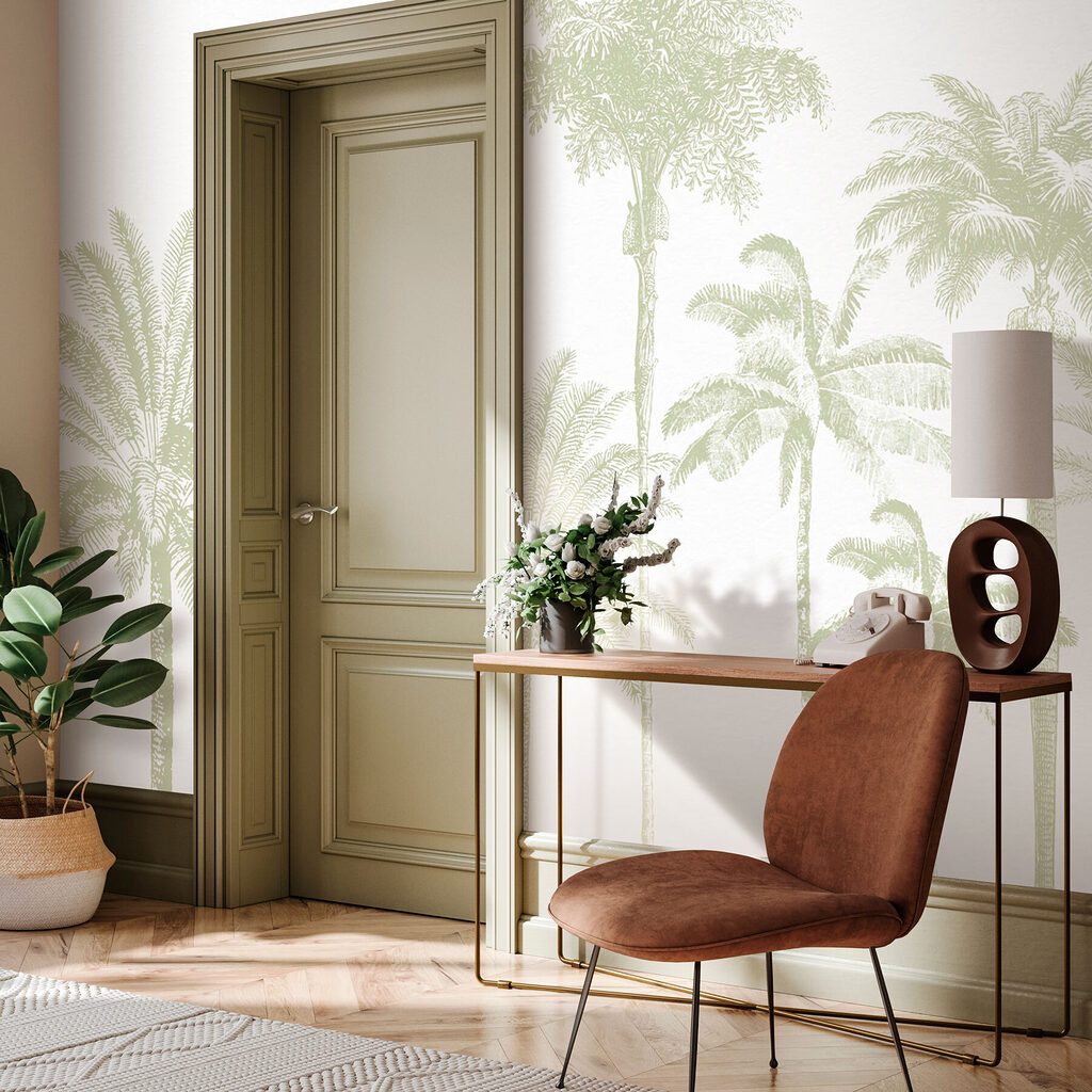 Group of palm trees Group of palm trees