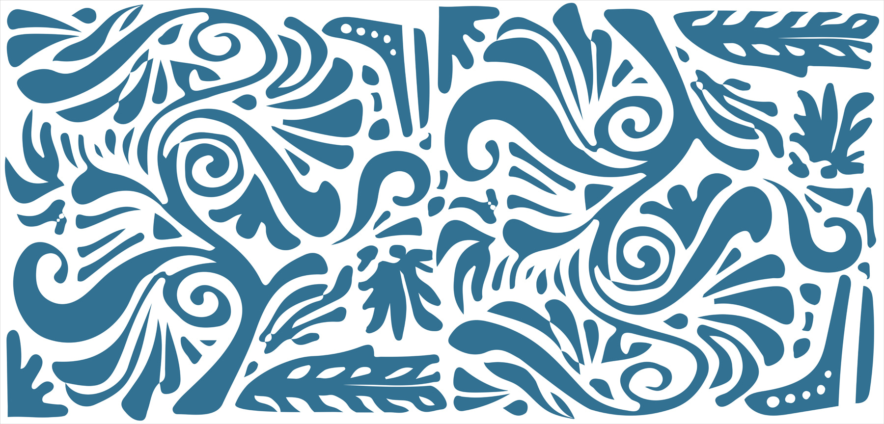 Blue and white pattern Blue and white pattern