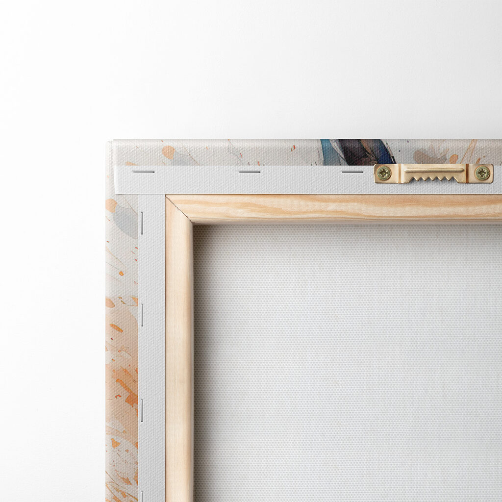 Rabbit with paint splashes Rabbit with paint splashes