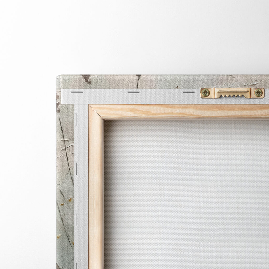 Painting of flowers on a wall