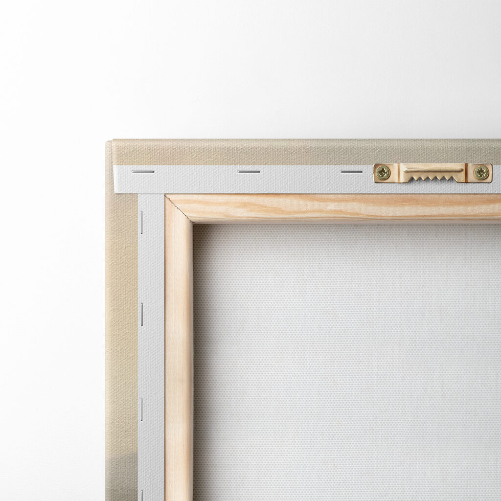 Landscape with mountains and fog