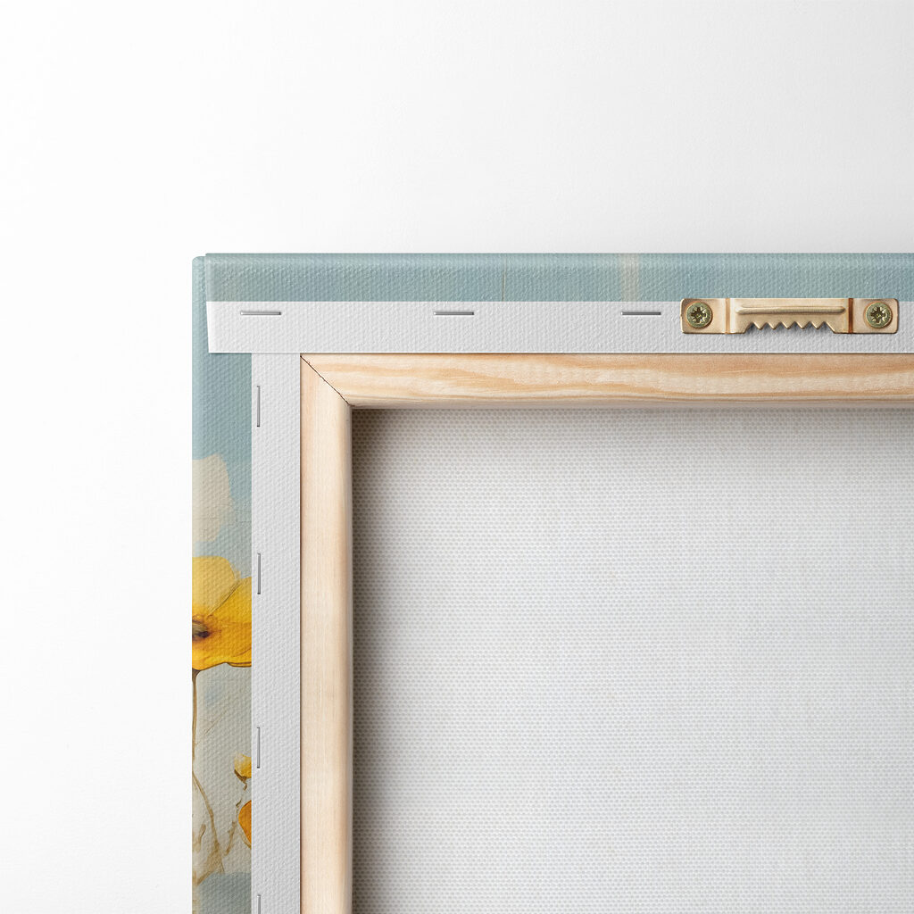 Painting of yellow flowers