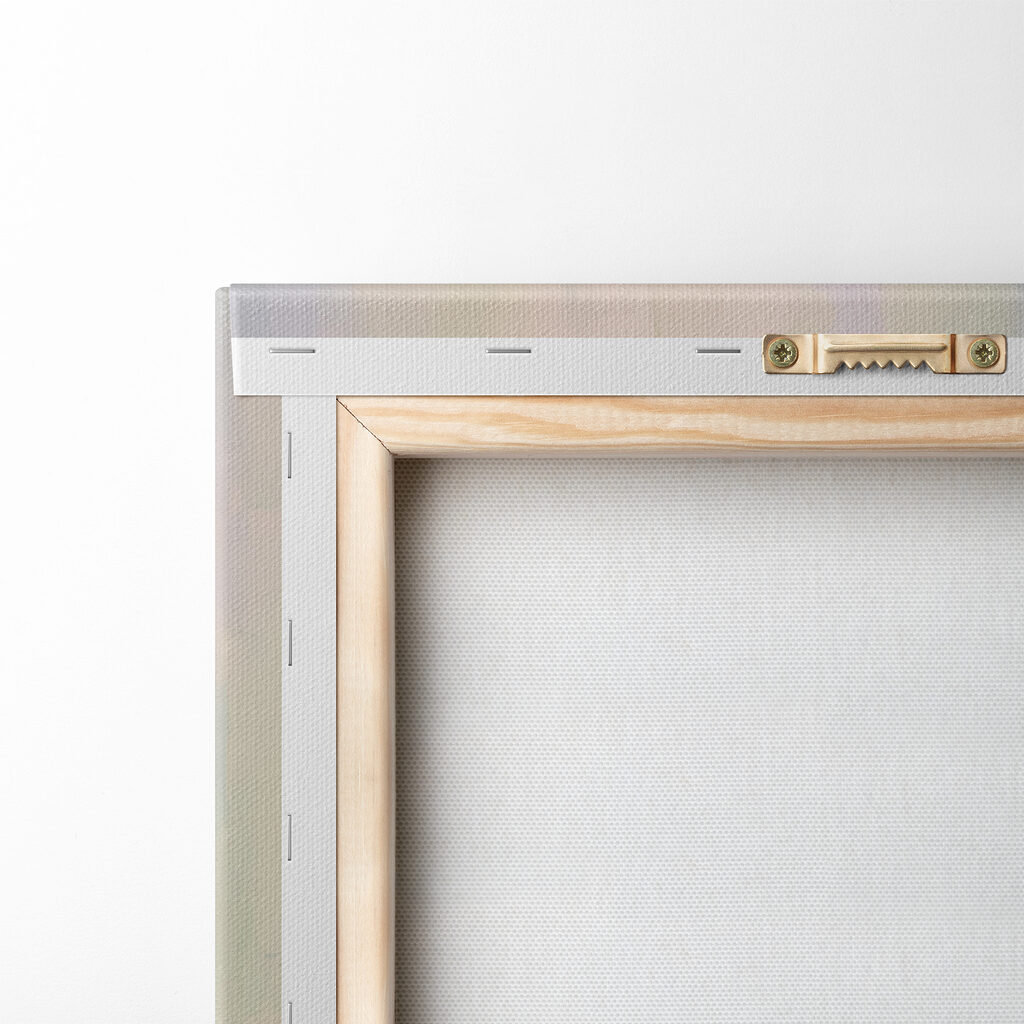 Painting of a bunch of white flowers