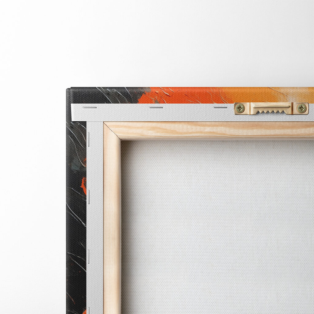 Painting of red flowers