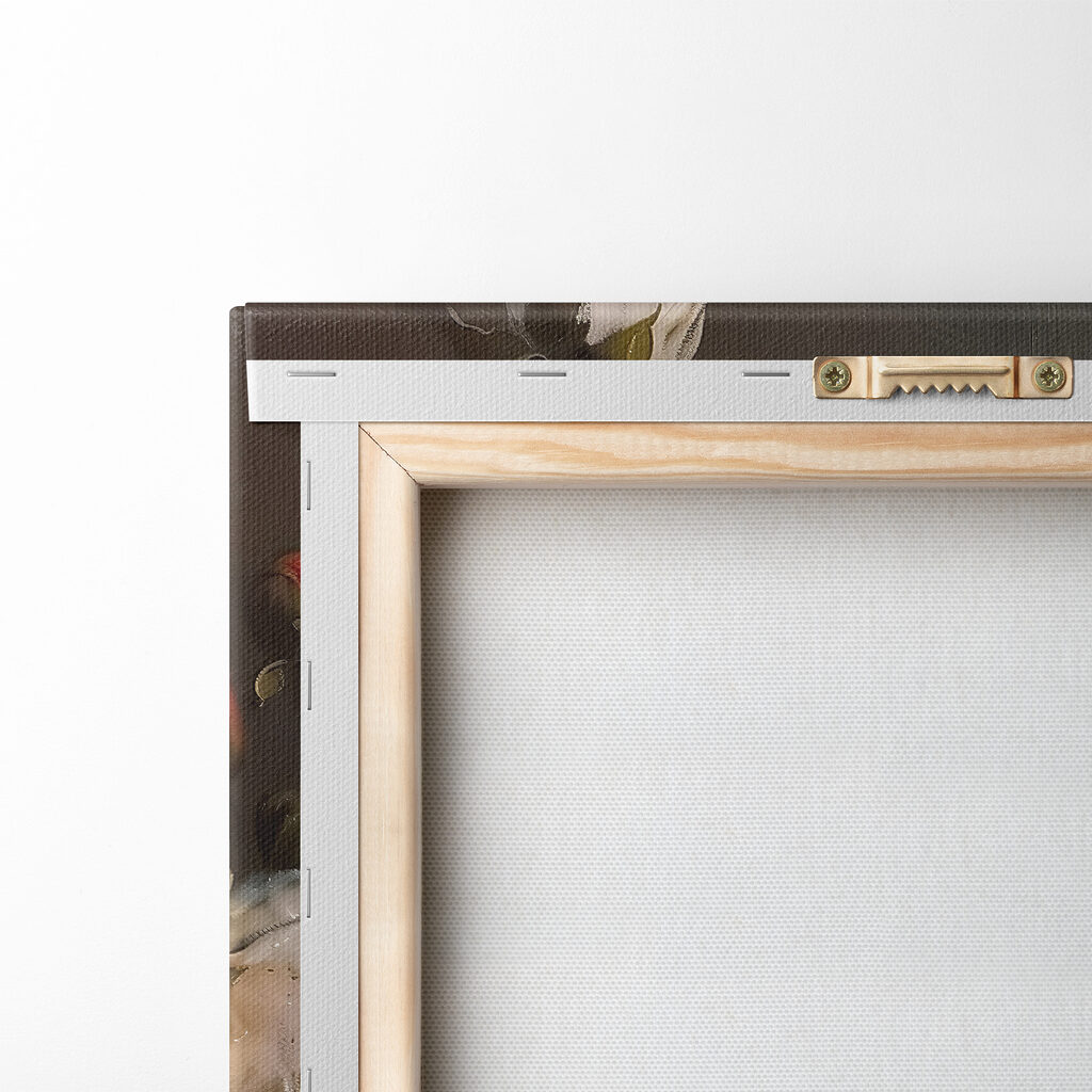 Painting of white and pink flowers Painting of white and pink flowers