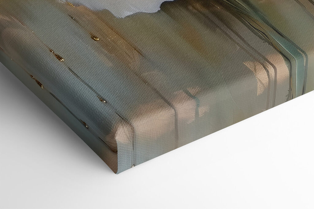 Elegant petals with metallic accents Elegant petals with metallic accents