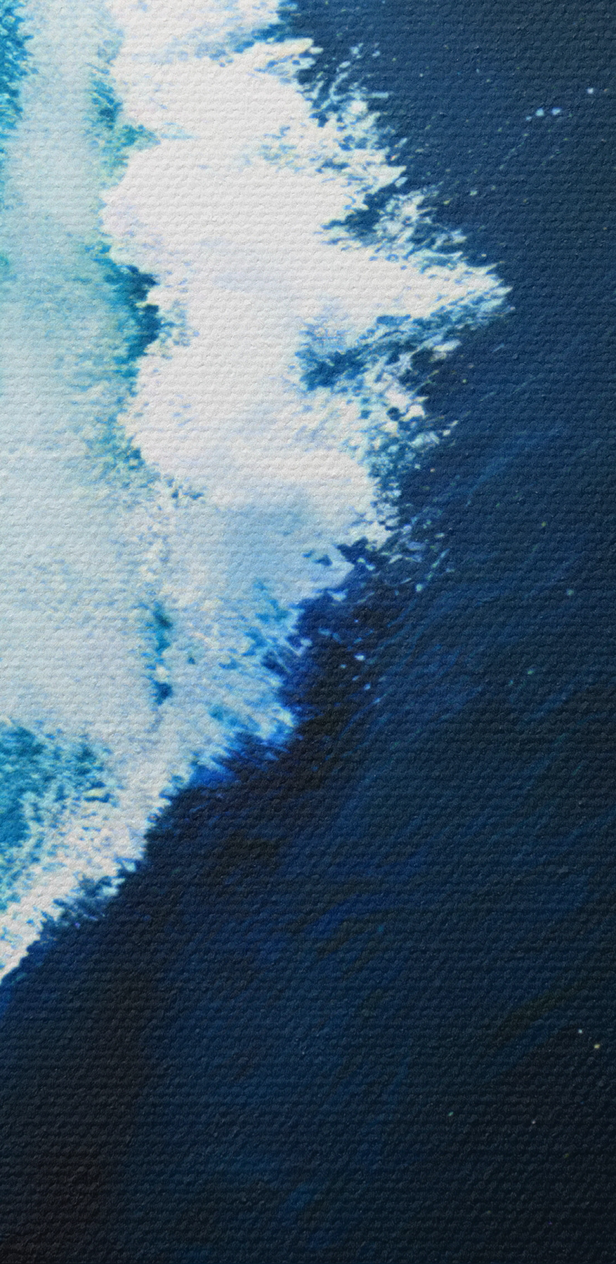 Vlna narážajúca do oceánu Vlna narážajúca do oceánu