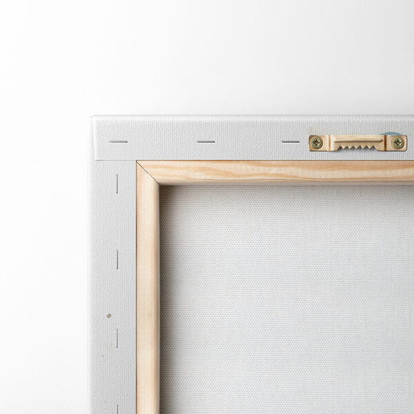 White dog sitting in a field of flowers White dog sitting in a field of flowers