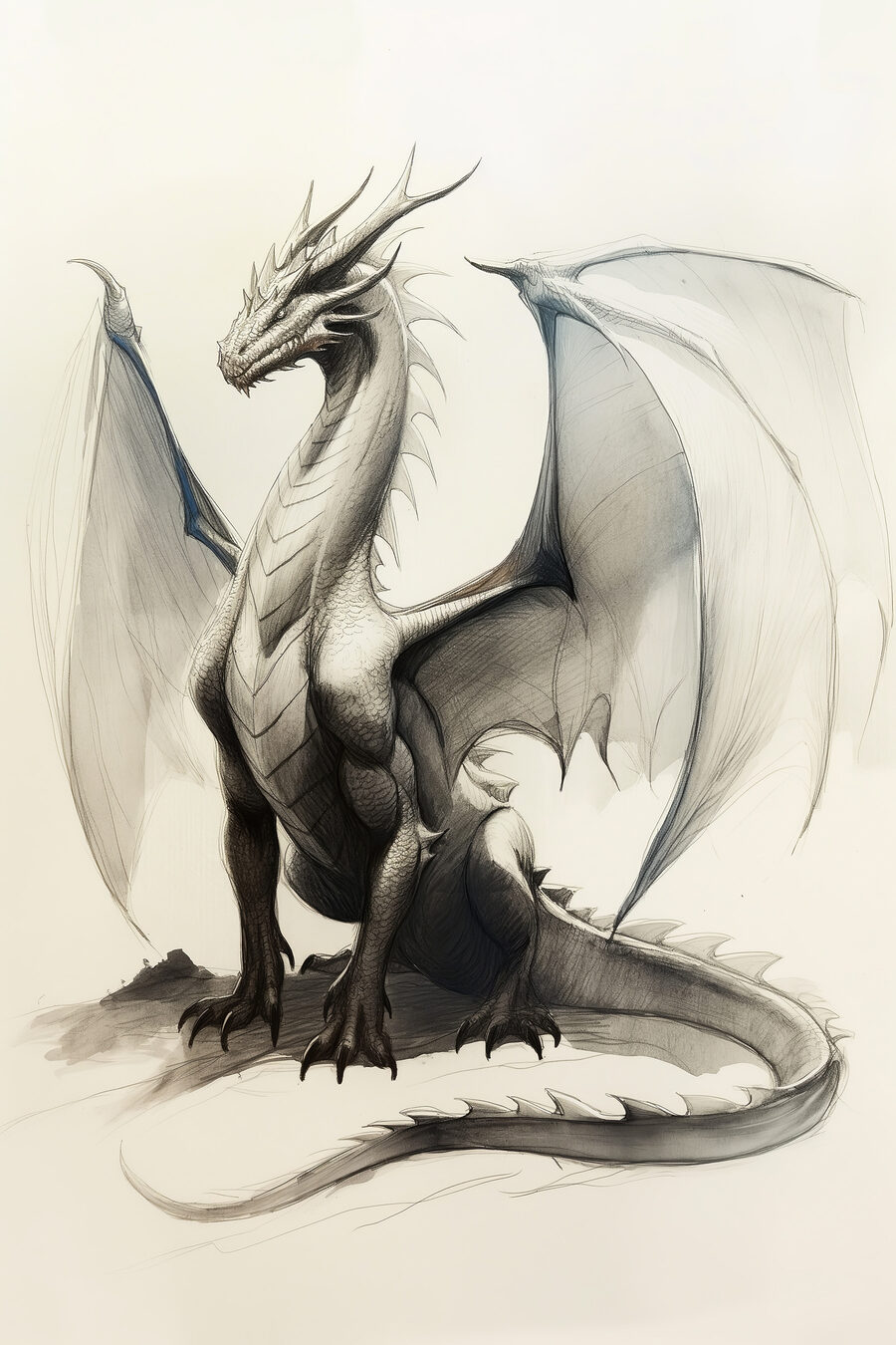 Kresba draka