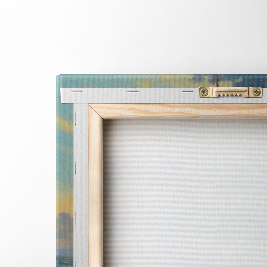 Painting of a man in a boat in the ocean Painting of a man in a boat in the ocean