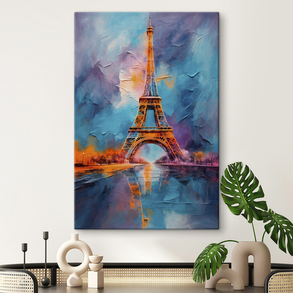 Painting of a tower