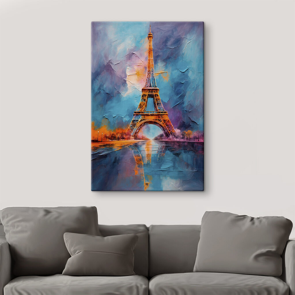 Painting of a tower